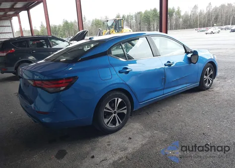 2021 Nissan Sentra Sv Xtronic Cvt из США, поврежденный, VIN 3N1AB8CV8MY317639